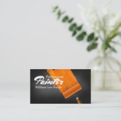 Carte De Visite Painter Business card (Debout devant)
