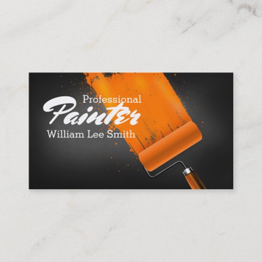 Carte De Visite Painter Business card (Devant)