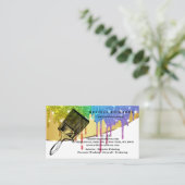 Carte De Visite Painter Business Card (Debout devant)