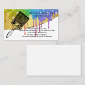 Carte De Visite Painter Business Card (Devant / Derrière)