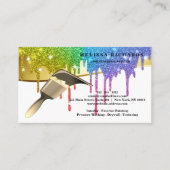 Carte De Visite Painter Business Card (Devant)