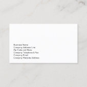 Carte De Visite Painter Paint Roller Icon Dark Grunge BusinessCard (Dos)