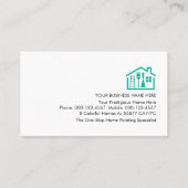 Carte De Visite Painting Icons On Red Wall Layer (Dos)