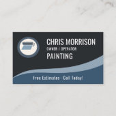 Carte De Visite Painting Painter QR Code (Devant)