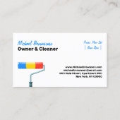 Carte De Visite Painting Service Decor Modern Professional (Dos)