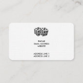 Carte De Visite Paire de dés (Dos)