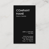 Carte De Visite paisley (Dos)