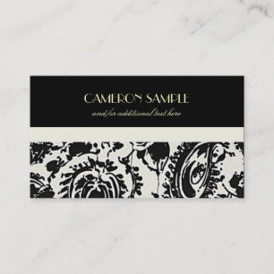 Carte De Visite Paisley