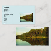 Carte De Visite Paix en nature (Devant / Derrière)