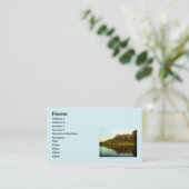 Carte De Visite Paix en nature (Debout devant)