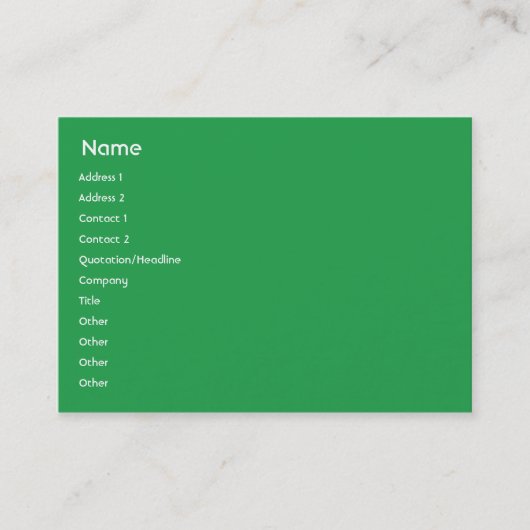 Carte De Visite Pakistan : Chubby (Devant)