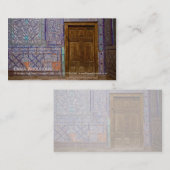 Carte De Visite Palais de Toshxauli (Devant / Derrière)