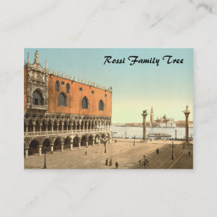 Carte De Visite Palais des Doges et le Piazzetta, Venise, Italie