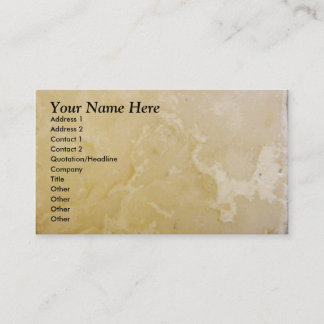 Carte de visite pâle