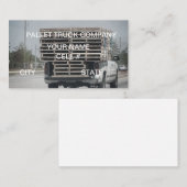 Carte de visite Palettes (Devant / Derrière)