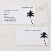 Carte de visite Palm (Devant / Derrière)