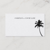 Carte de visite Palm (Dos)