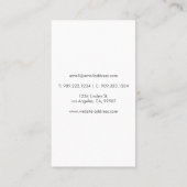 Carte de visite Palm Tree (Dos)