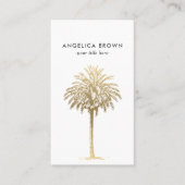 Carte de visite Palm Tree (Devant)