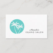 Carte De Visite Palm Trees Logo Island Lifestyle (Devant)