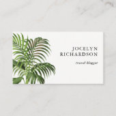 Carte De Visite Palmettes vintages (Devant)