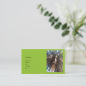 Carte De Visite Palmier (Debout devant)