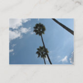 Carte De Visite palmiers (Dos)