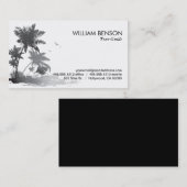 Carte De Visite Palmiers (Devant / Derrière)