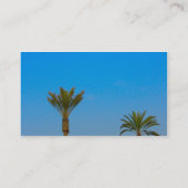 Carte De Visite palmiers (Dos)