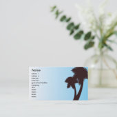 Carte De Visite Palmiers - affaires (Debout devant)