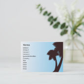 Carte De Visite Palmiers - potelés (Debout devant)