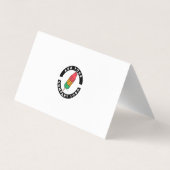 Carte De Visite Pampas Grass Terracotta Désert Palmiers (Dos)