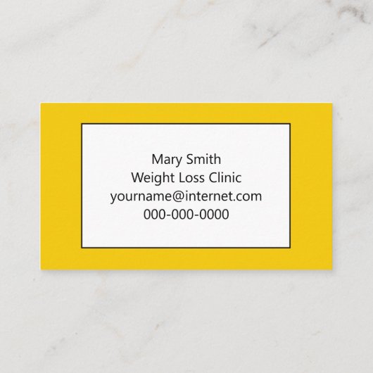 Carte De Visite Pamplemousse Concept Diet (Dos)