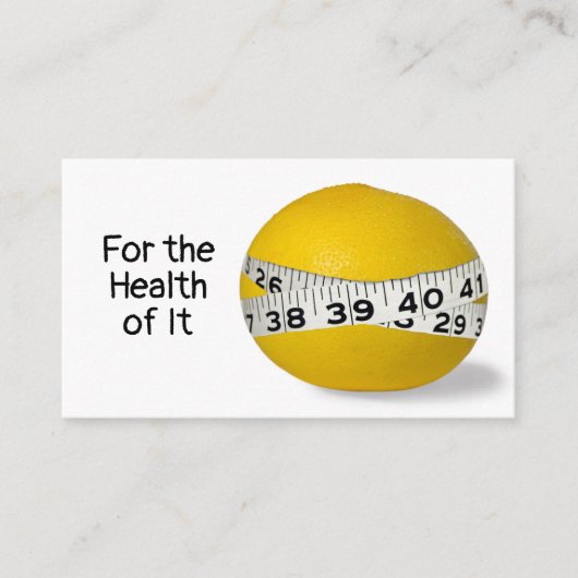 Carte De Visite Pamplemousse Concept Diet (Devant)