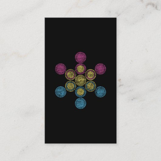 Carte De Visite pan Cercles sacrés (Devant)