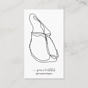 Carte De Visite Pancreas gastroentérologiste