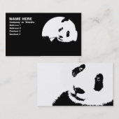 Carte De Visite panda (Devant / Derrière)