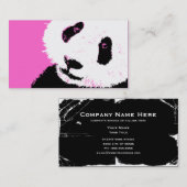 Carte De Visite panda (Devant / Derrière)