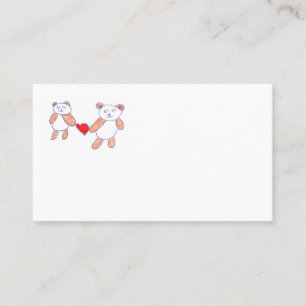 Carte De Visite Panda Love