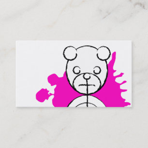 Carte De Visite panda splatz.