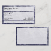 Carte De Visite Panels 02 - Atmosphère Smokey (Devant / Derrière)