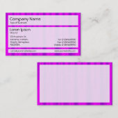 Carte De Visite Panels 02 - Satin violet (Devant / Derrière)