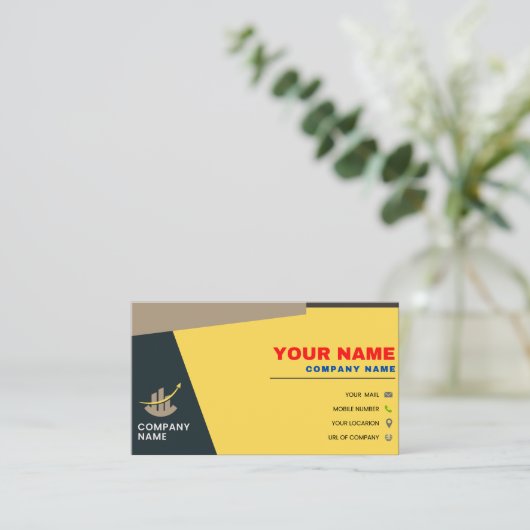 Carte De Visite panier (Debout devant)