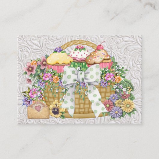 Carte De Visite Panier cadeau gourmet - SRF (Devant)