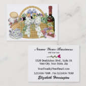 Carte De Visite Panier cadeau - SRF (Devant / Derrière)