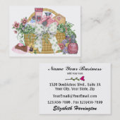 Carte De Visite Panier cadeau - SRF (Devant / Derrière)
