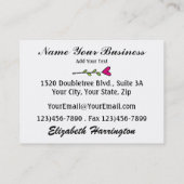 Carte De Visite Panier cadeau - SRF (Dos)