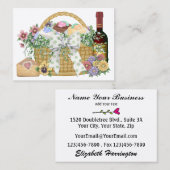 Carte De Visite Panier cadeau - SRF (Devant / Derrière)