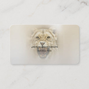 Carte De Visite Panier d'affaires Lion Consulting Personnalisé