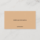 Carte De Visite Paniers cadeaux modifiables (Dos)